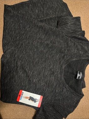NWT heather black 32 Cool t-shirt shift dress